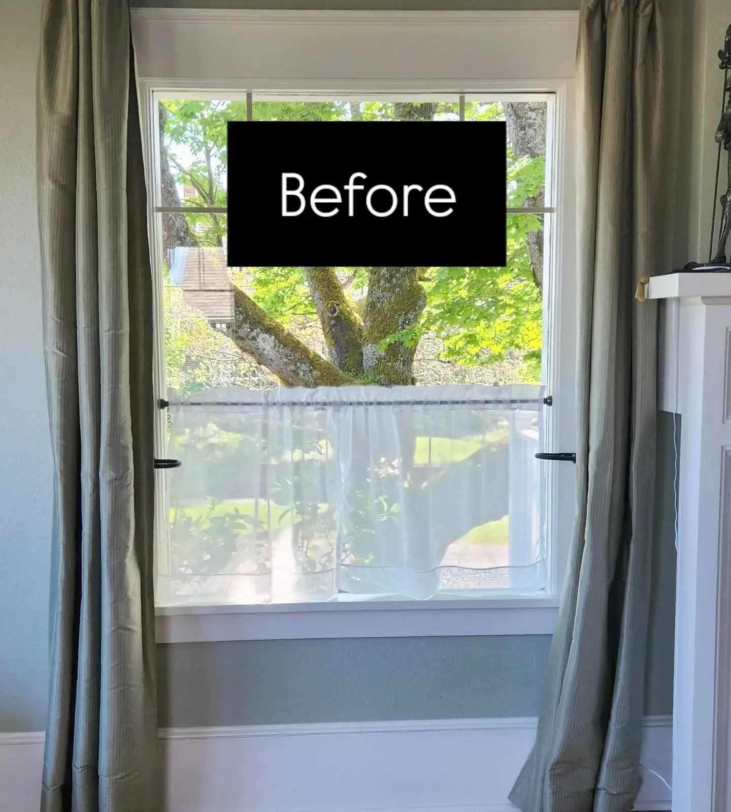 Residential client project with custom blinds and shades