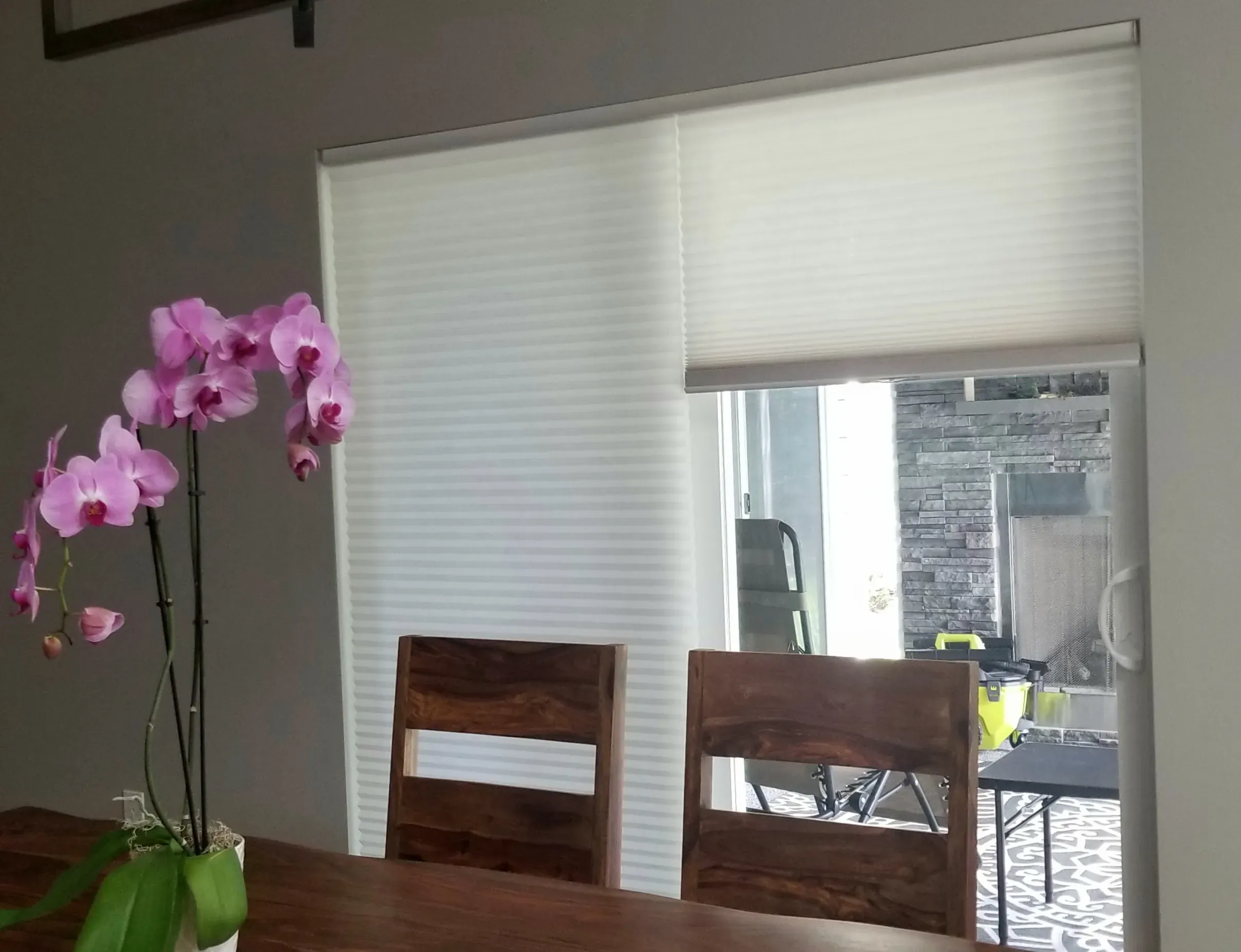 Custom window treatment project
