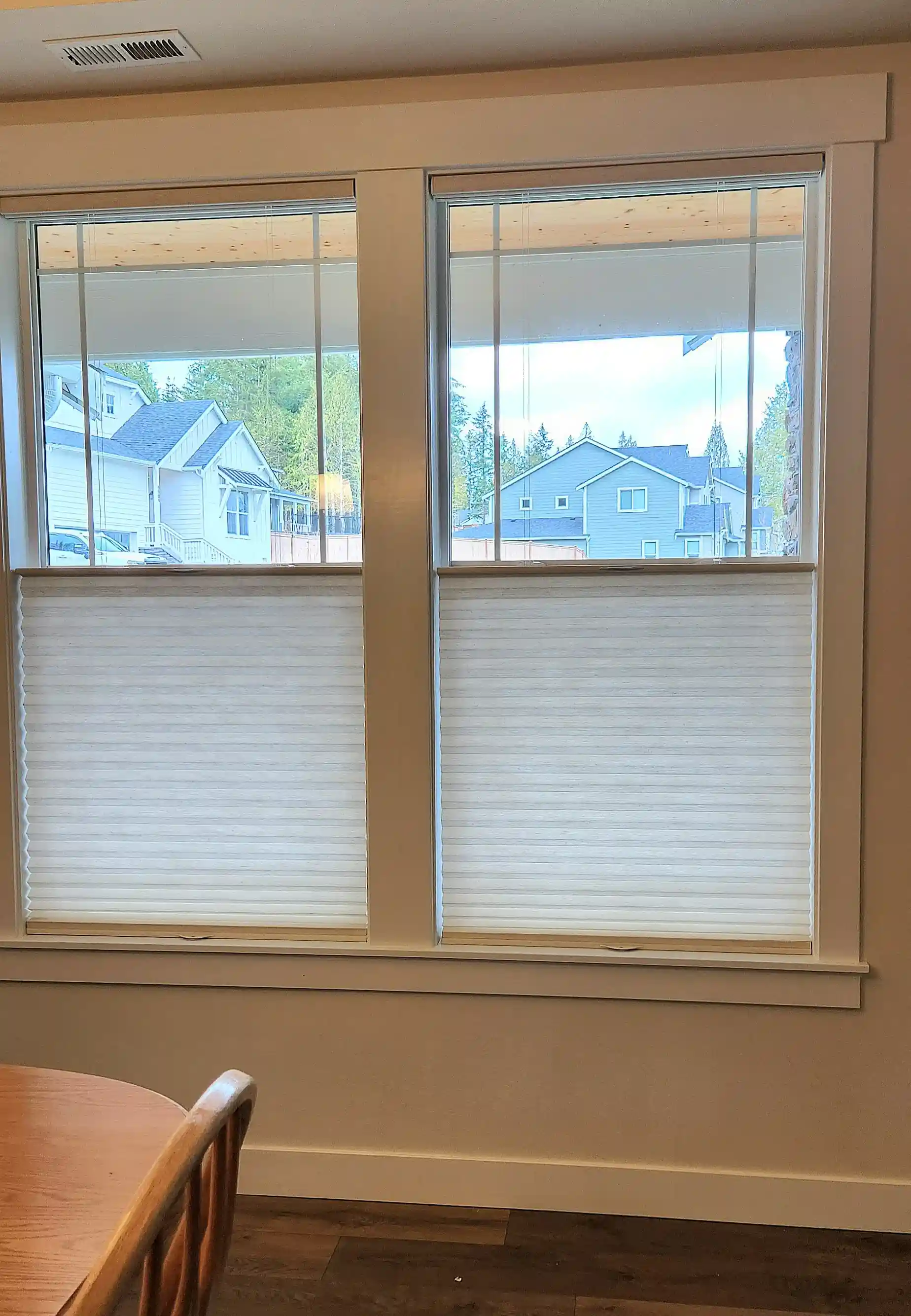 Residential window coverings with professional installation