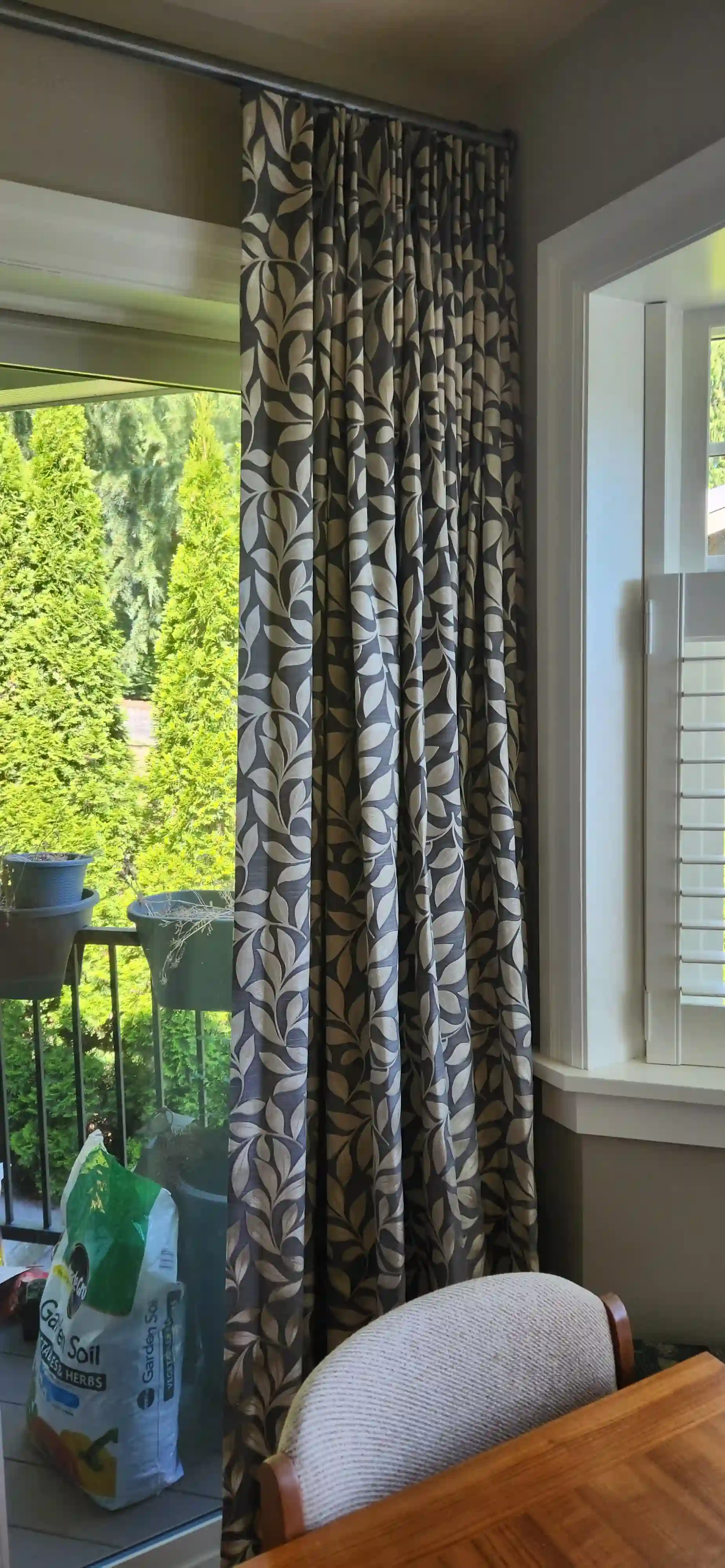 Designer window fashion installation project