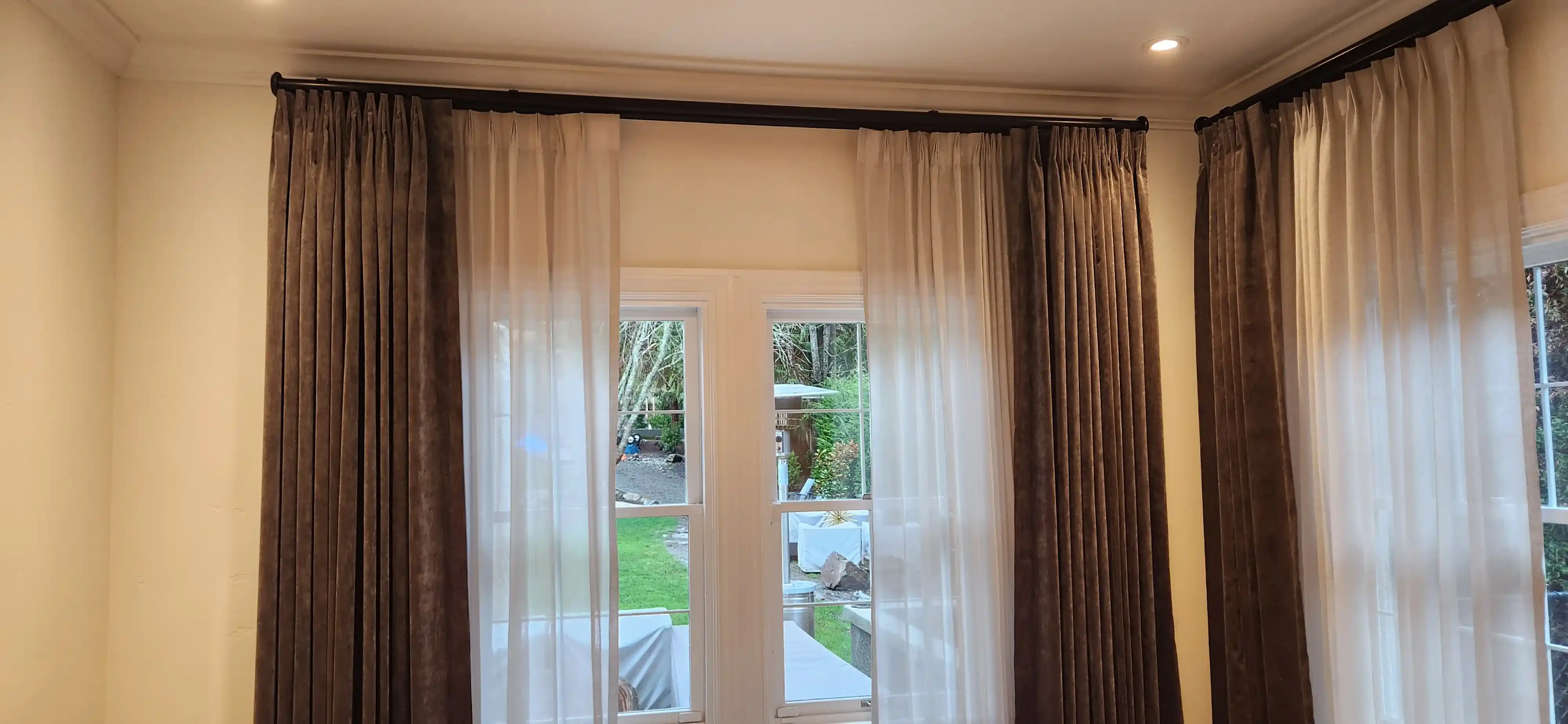 Custom window treatment project