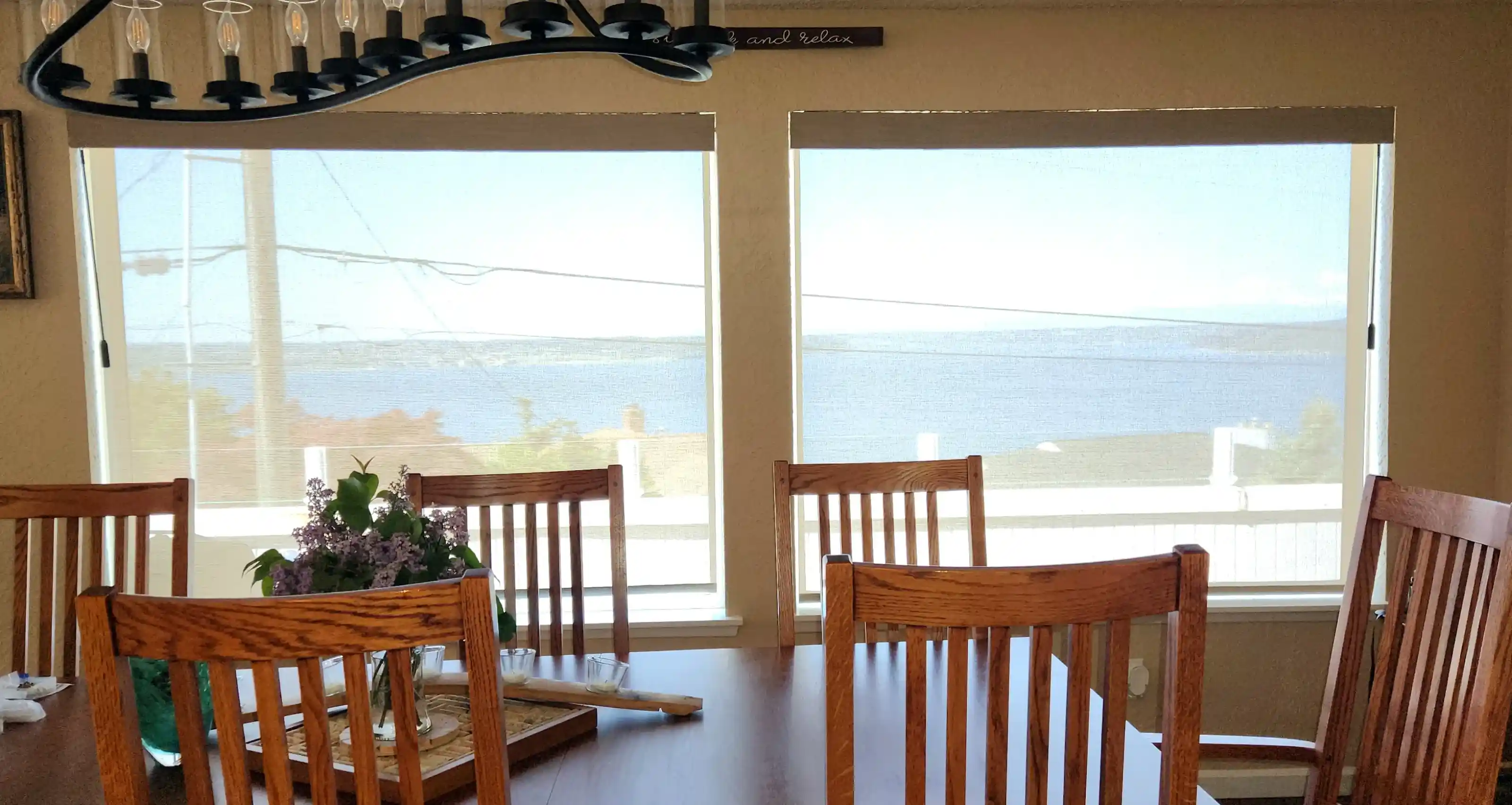 Residential window shades professionally installed