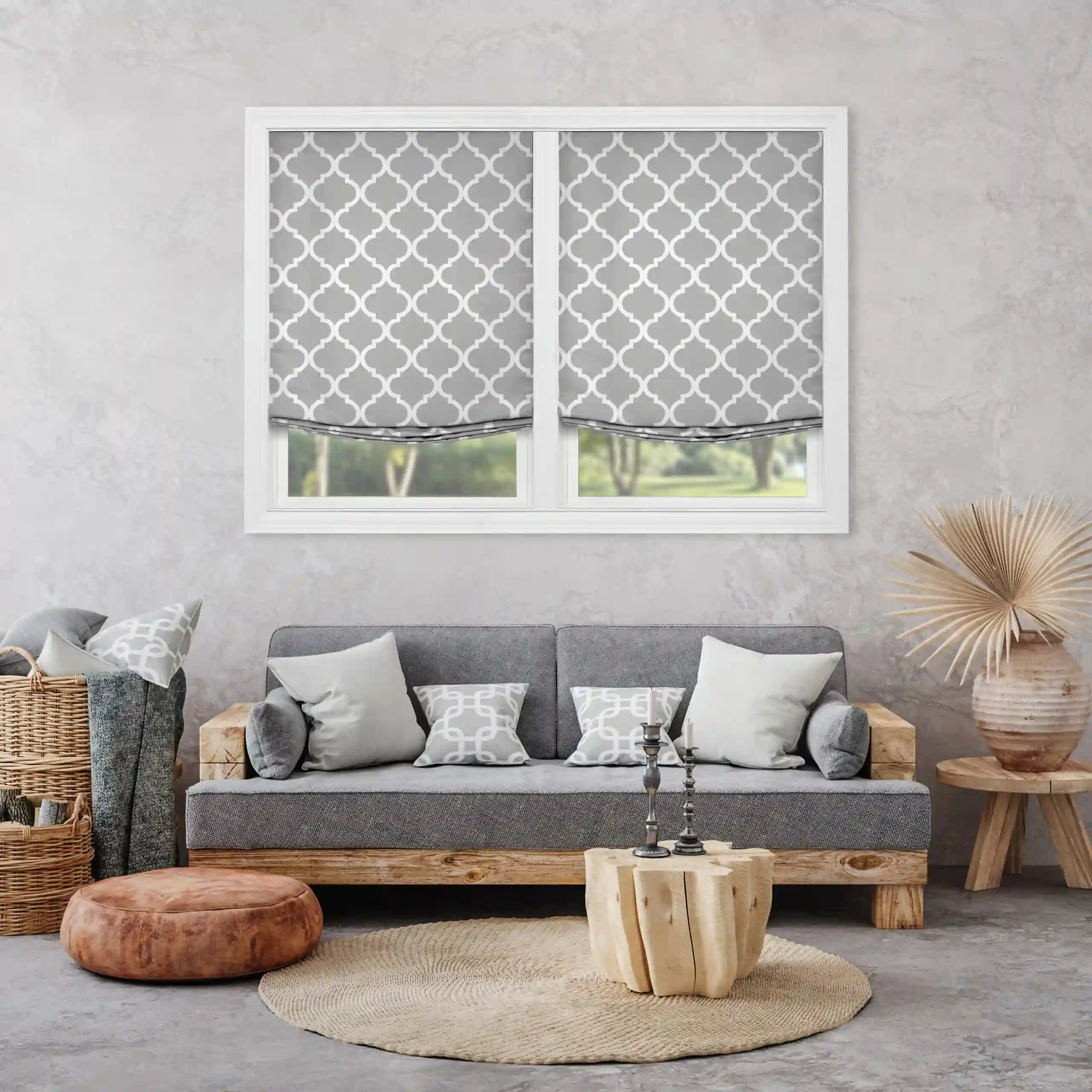 Custom window treatment project