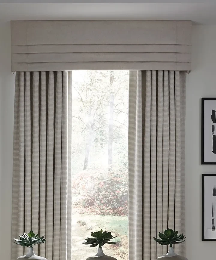 Soft custom valance installation