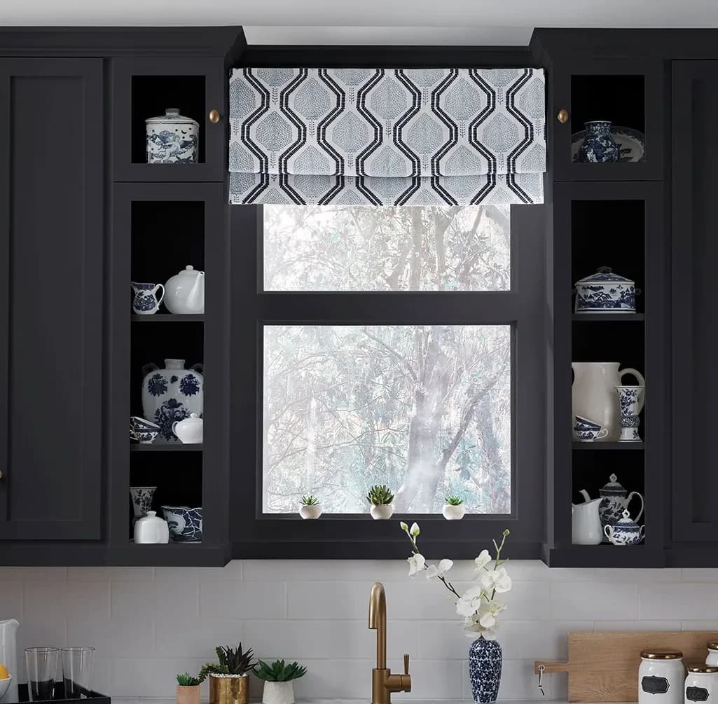 Custom valance installation